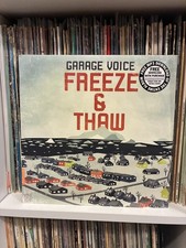 Sealed GARAGE VOICE – FREEZE & THAW - 10" VINYL LP NEW - unopened copy