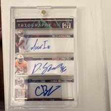 Leaf Pro Set Pure Triography T-5 Holo Bronze Spectrum Autograph Rookie 7 /15