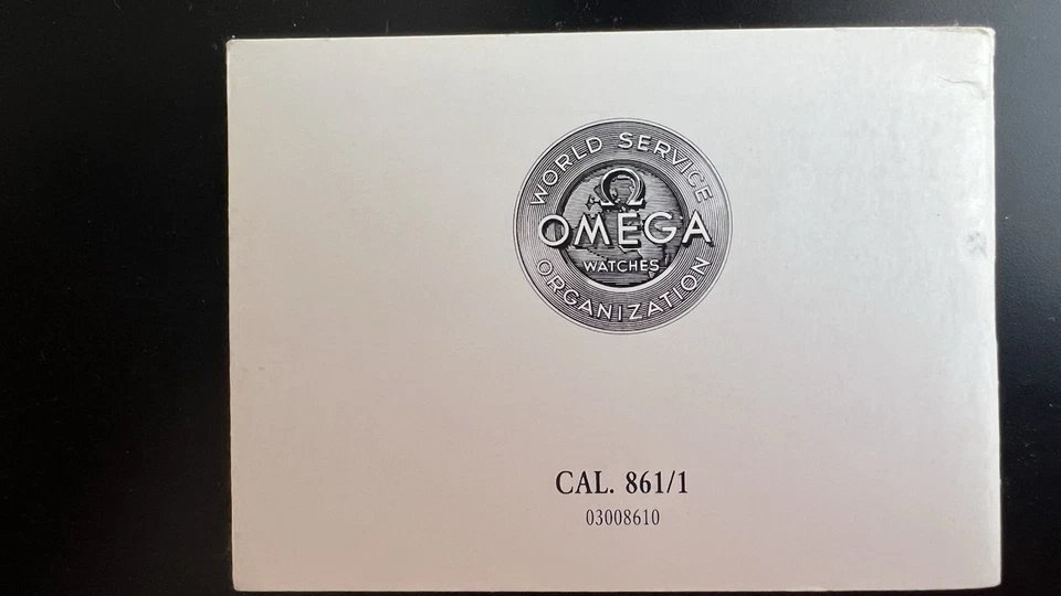 Omega Speedmaster 145.022 861 User Manual  Operating Instructions 1994 Print - Image 3 of 4