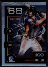 JACOB MELTON 2025 Bowman Top 100 Prospect #BTP-68 Houston Astros