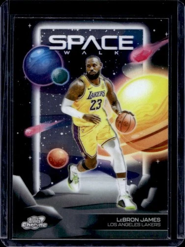 2025 Topps Cosmic Chrome LeBron James Base (RAW)