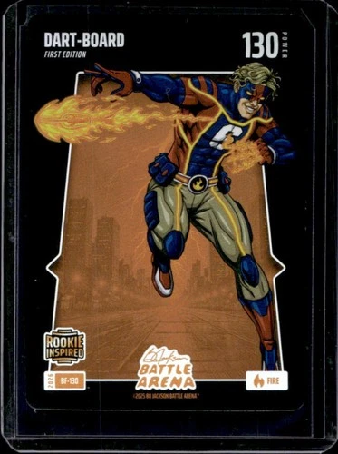 2025 Bo Jackson Battle Arena Jaxson Dart Dart-Board Fire RC #BF-130