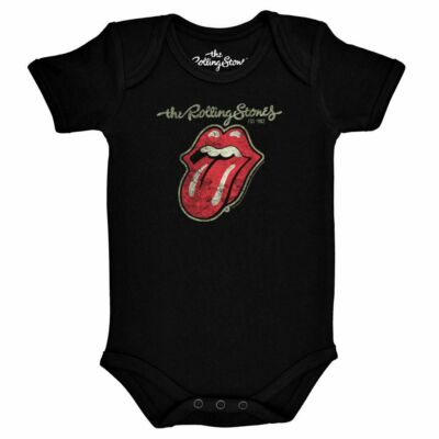 Official Rolling Stones Classic Tongue Strampler Body Rolling Stones Strampler