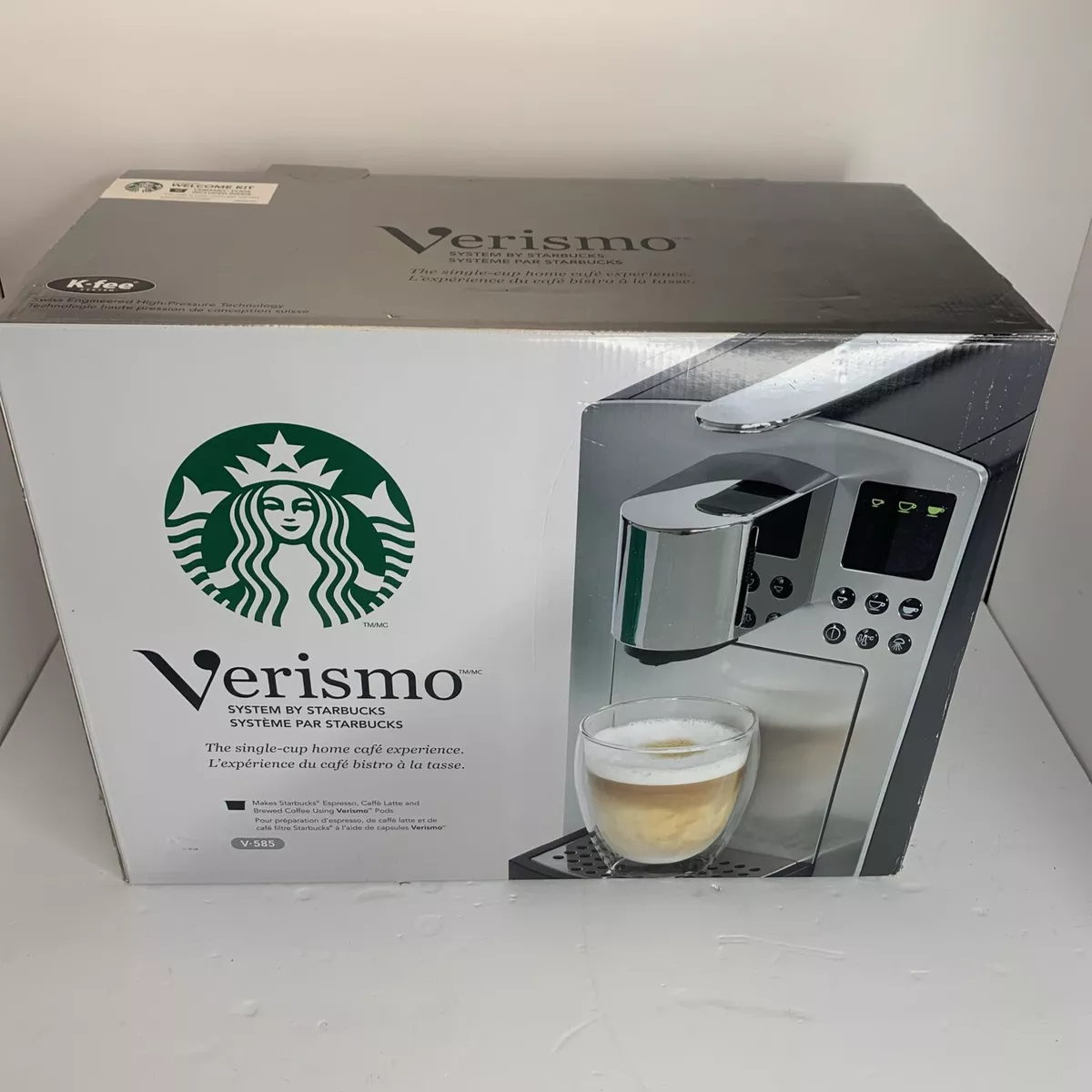 Starbucks Verismo V-585 Coffee Maker Brewer System Espresso Brand New