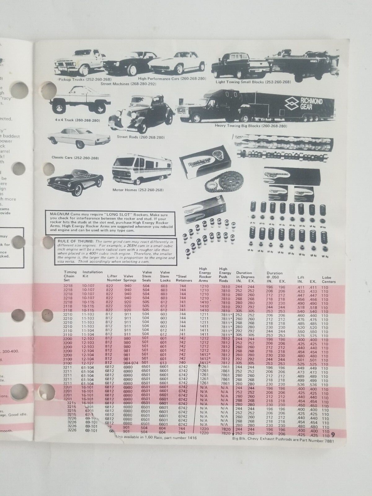 Competition Cams Catalog V Brochure Booklet Pamphlet eBay