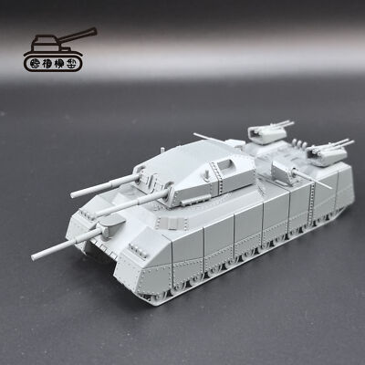 3D Printed 1/300 German Giant Rat P-1000 Super Heavy Tank Unpainted Model Kit
