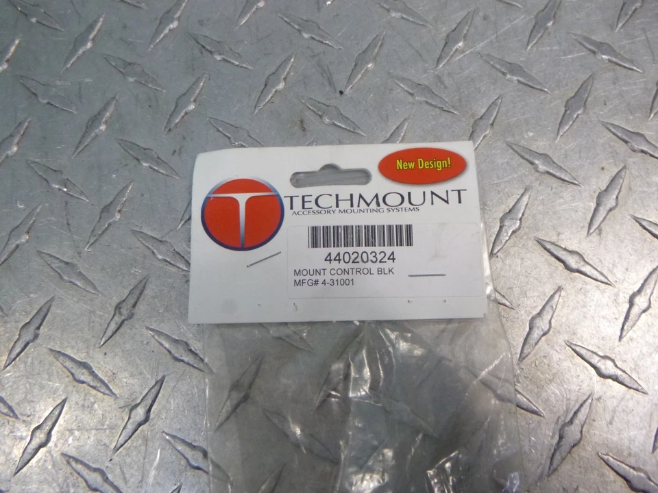 Techmount Universal Motorcycle Control Mount 4-31001-B-TechGripper - Black - Image 3 of 3