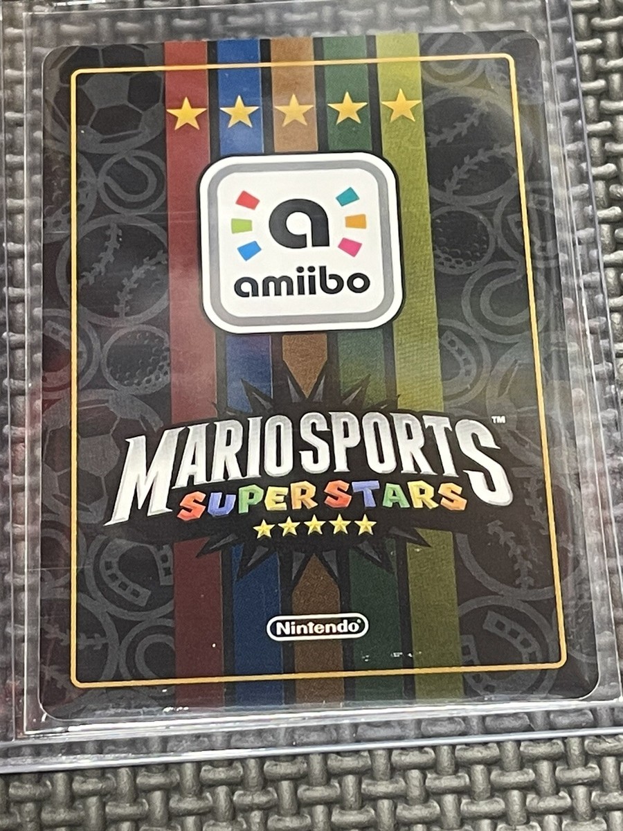 Mario Sports Superstars Amiibo Card Baby Mario Tennis | eBay
