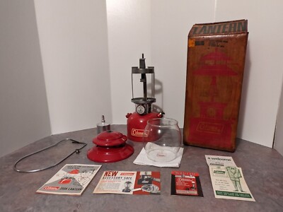 Coleman 200A195 Single Mantle Red Lantern for sale online | eBay
