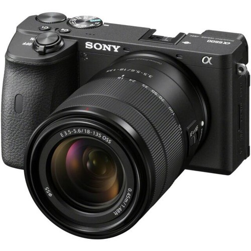 Sony Alpha a6600 24.2MP Mirrorless Camera - Black (with 18-135mm Lens Kit)