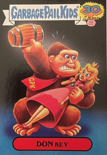 2015 Garbage Pail Kids 30th Anniversary 12b Don Key DK Donkey Kong Nintendo Card - Picture 1 of 2