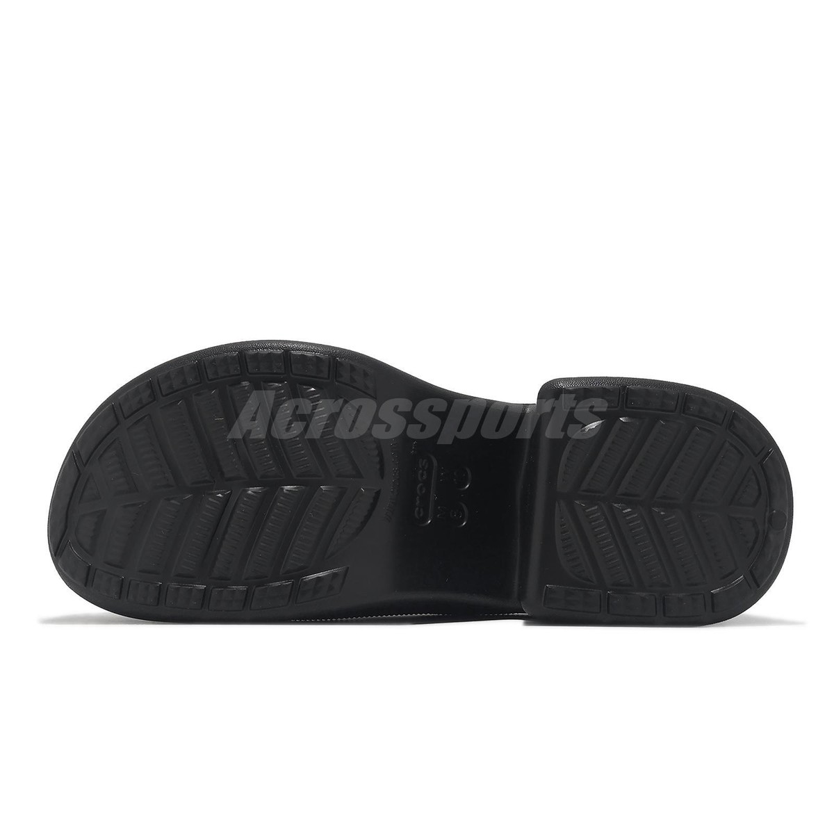 Crocs Siren Clog Mens 11 Black Rubber Slip On Platform Mules 208547-001 NWT Crocs Siren Clog in Black | SVD Kuwait main image 2