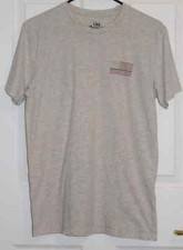 AMERICAN PRIDE T-SHIRT - Support Our Troops - GRAY - Medium