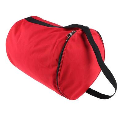 Runde Bucket Bag Sportkorb Sport Tennisbälle Aufbewahrung Handtasche Rot
