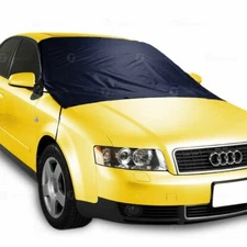 Zone Tech Car Windshield Side Mirrors Cover Protector Shield with Hubcap Straps