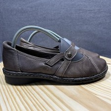 Earth Spirit Women  s Brown Leather Mary Jane Comfort Walking Shoe Size 9 US