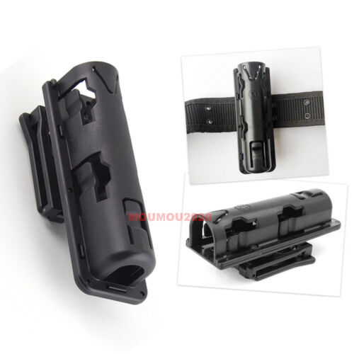 360' Rotation Retractable Baton Case Holster Black Holder Telescopic Holster New - Picture 2 of 12