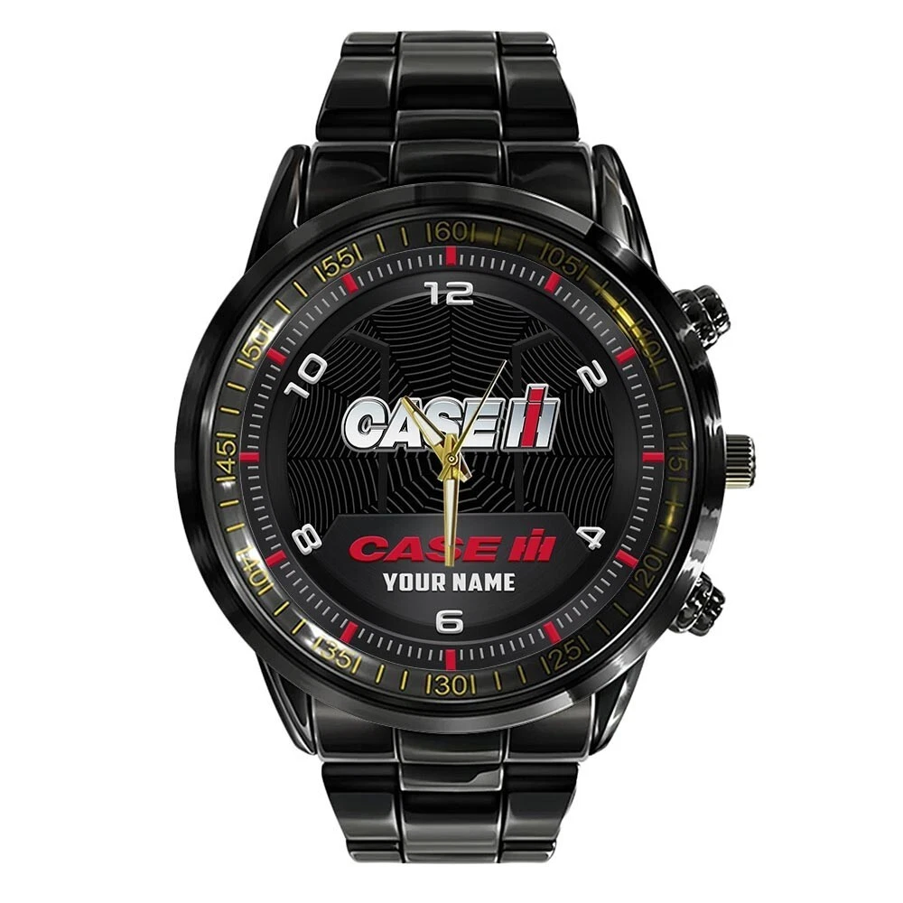 Case IH Stainless Steel Watch, Gift For Dad, Christmas Gift