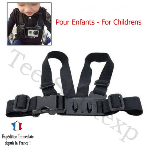 ARNÉS de PECHO NIÑOS NIÑAS para GOPRO HERO 2 3 3+ 4 | eBay