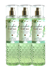 3 BATH  BODY WORKS GINGHAM FRESH FINE FRAGRANCE MIST BODY SPRAY 8 FL OZ NEW