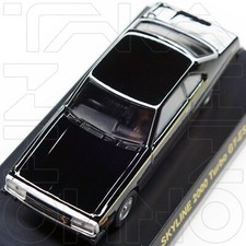 NISSAN SKYLINE 2000 TURBO GT-ES 1980 MINICAR COLLECTION KYOSHO 1:64 BLACK NIB