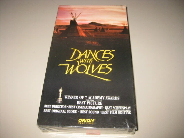 2 Western VHS DANCES WITH WOLVES Kevin Costner & THE SHOOTIST VHS Sealed NEW - Image 2 of 4