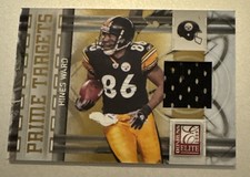 Hines Ward . 2009 Donruss Elite. ( Prime Targets With Jersey ) 56/299