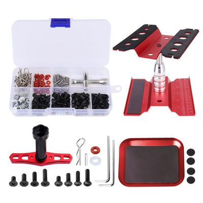 #ad #ad RC Car Work Stand RC Tool Kit Repair Workstation Aluminum Alloy 360 Degree Ro... $39.40