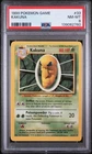 1999 POKEMON BASE SET UNLIMITED #33 KAKUNA PSA 8