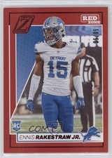 2024 Panini Zenith Rookies Red Red Zone 50/50 Ennis Rakestraw Jr #132 16wc