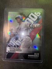 2020 Topps Chrome - Decade of Dominance Die-Cuts Alex Rodriguez #DOD-13