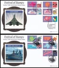 Pair of 2010 GB 10 Years of Smilers Benham BLCS SP29 FDC