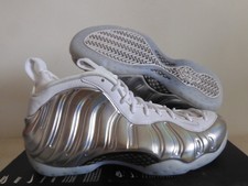 Nike Air Foamposite One White-Chrome-Blue Tint Womens AA3963-100 