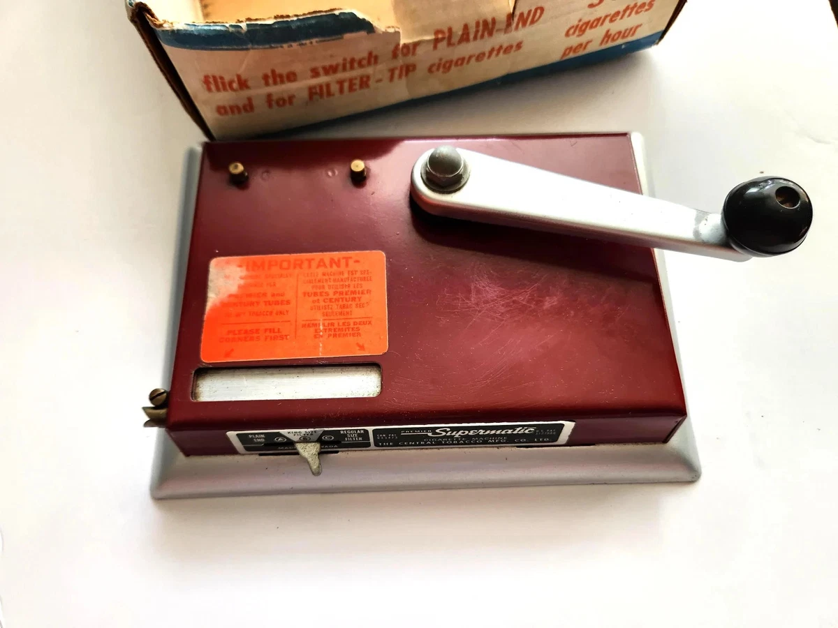 premier supermatic cigarette machine parts Premier Supermatic for sale