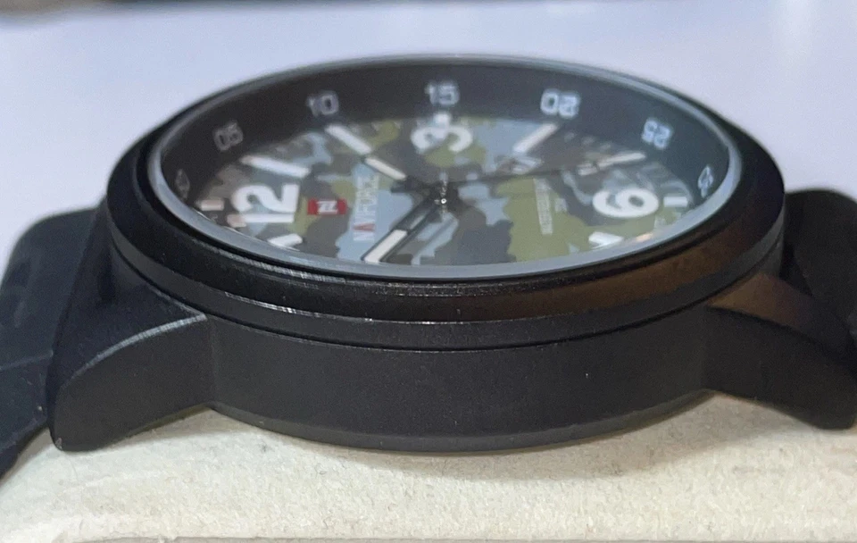 Naviforce NF9080, Camouflage dial Silicone-rubber strap Bracelet, Date, Works - Image 4 of 4