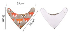 4pcs Lot Bibs Burp Cloth Print Arrow Wave Triangle Baby Bibs Cotton Bandana Acce