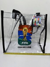 FIFA World Cup 2026 Can Mex USA Clear Tote Bag Official Stadium Approved