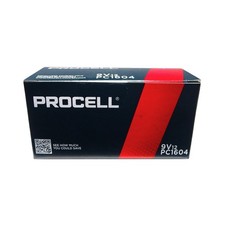 12 Duracel Procell 9V Alkaline Batteries (PC1...