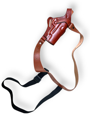Kimber 2 in 1 Shoulder & Owb Leather Holster Choose Color / Gun Model