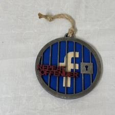 Facebook Jail Repeat Offender Ornament Keepsake Ornament Christmas