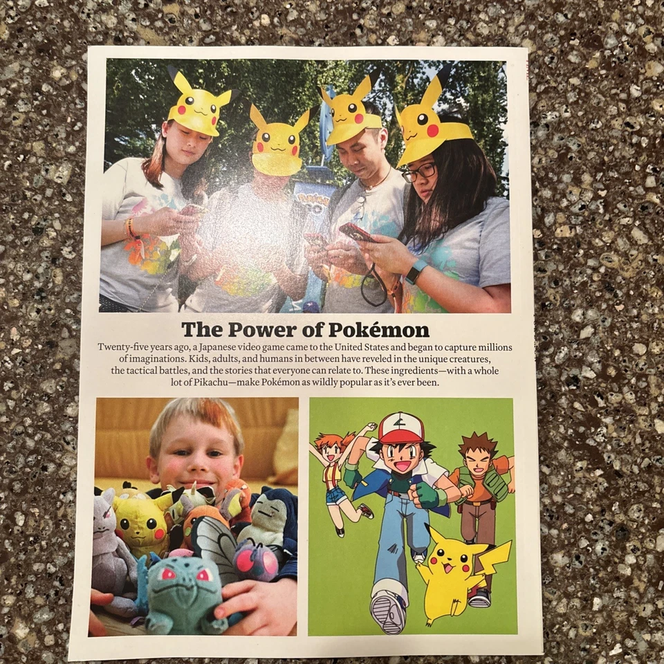 TIME MAGAZINE - SPECIAL EDITION 2025 - POKÉMON ( Blastoise ) - Image 2 of 2