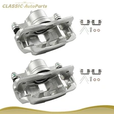 For 09-13 2015-2019 Honda Fit Hatchback  Front Pair Brake Calipers w/Bracket