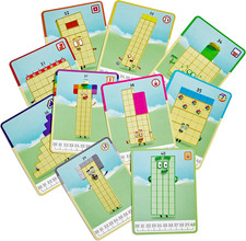hand2mind Numberblocks 31-40 MathLink Cubes Math Activity Set