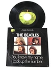 The Beatles-Let It Be/You Know My Name-Vinyl 45 with Picture Sleeve