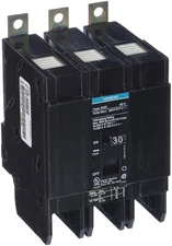 Black Bqd Circuit Breaker Ul Listed 3 Pole Panel Board Mount 120 To 480V Ac
