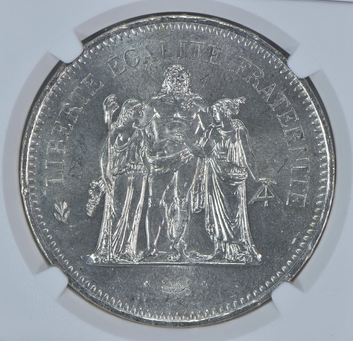 1978 France 50 Francs Silver MS64 NGC Mona Lisa Label | eBay