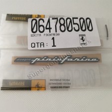 Genuine Ferrari Pininfarina Badge Emblem Script 64780500 456 360 430 575