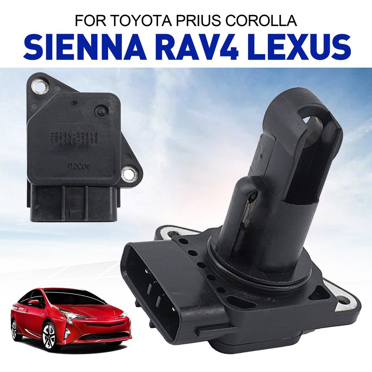 MAF AIR MASSE DEBIMETRE SENSOR For Toyota RAV4 Sienna Solara