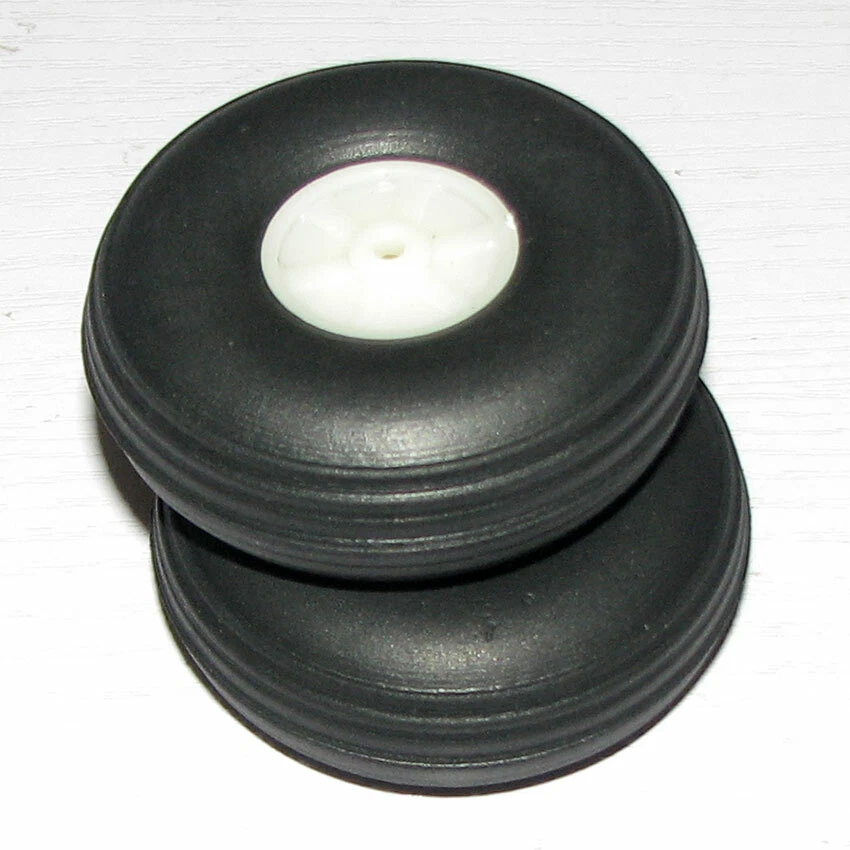 D95.3*Ø5.1*H31mm Ultra Light and High Flexibility Rubber PU Wheel & Plastic Hub - Image 3 of 4