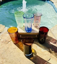 Vintage Mixed Water/Tea Tumblers-Mismatched